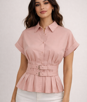 Carla Blush Top