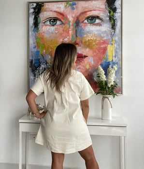 Mariel Beige Dress