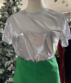 Marla Silver Top