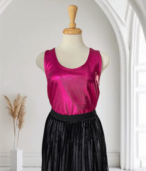 Chanel Top Metallic