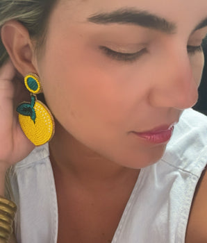 Lemon Earrings