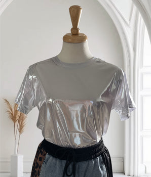 Marla Silver Top