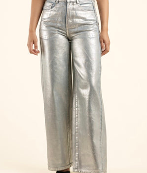 Silver Glow Denim