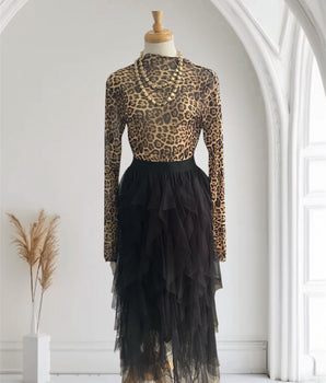 Leopard Fancy Mesh